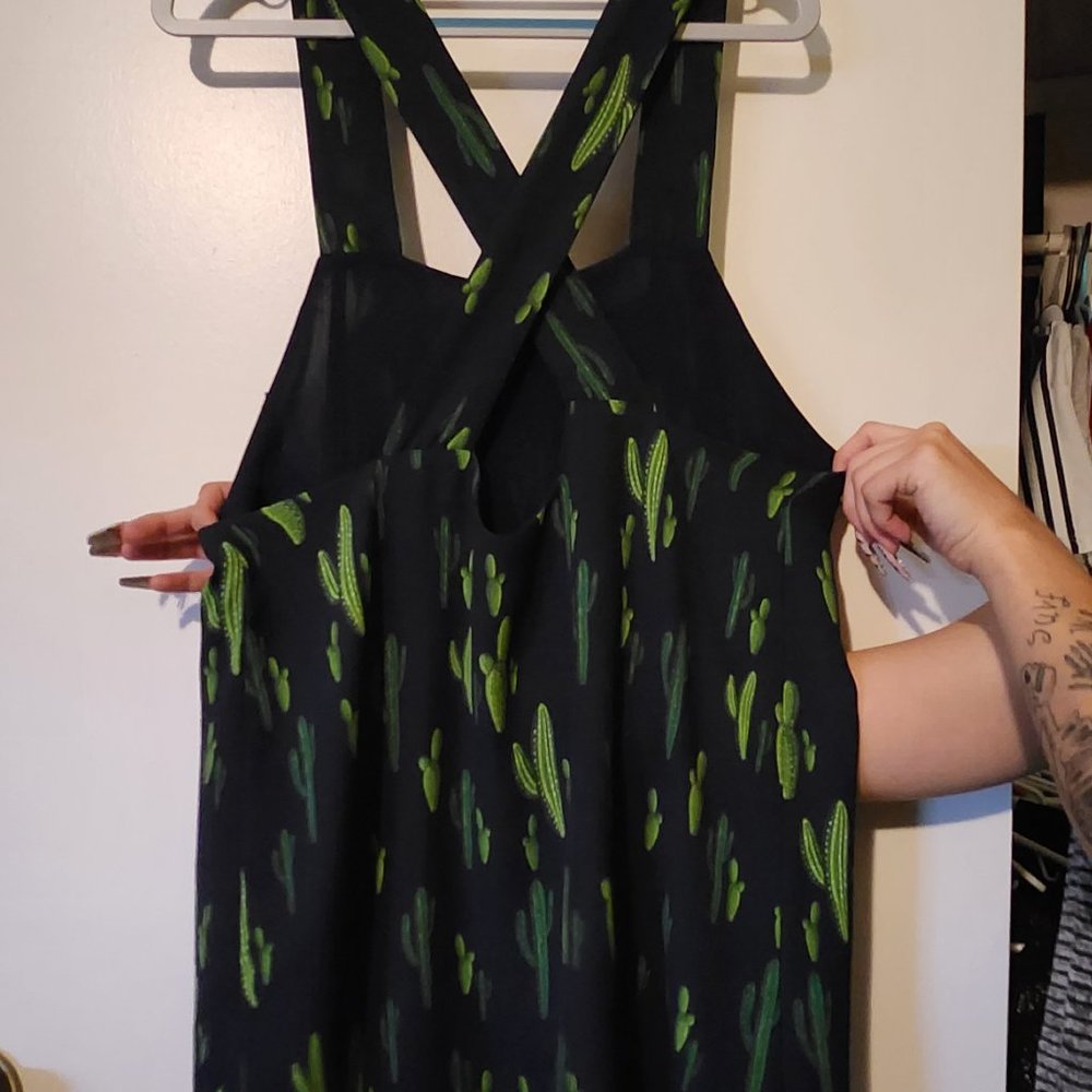 Cactus mini dress